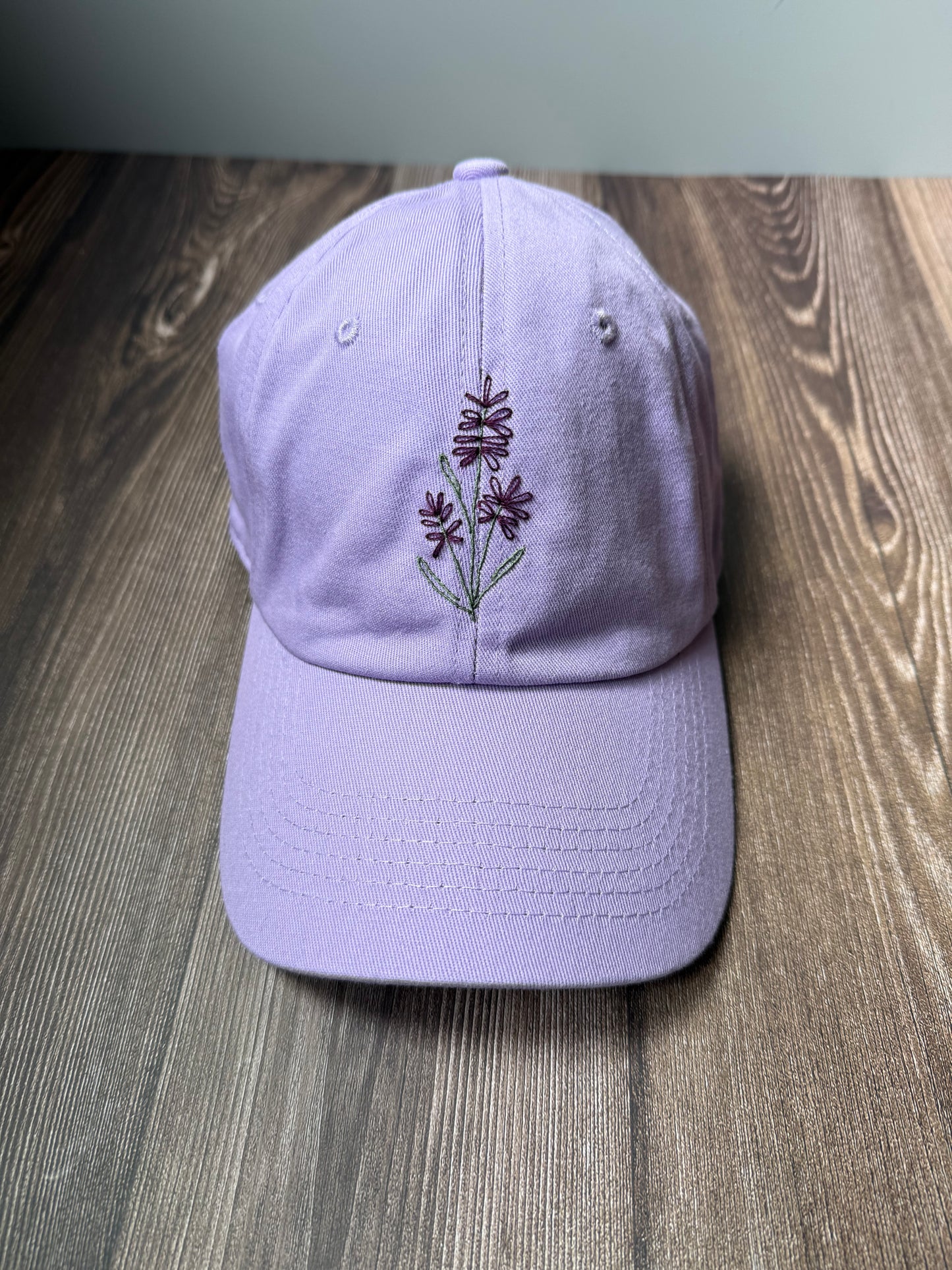 Relaxed Fit Baseball Hat - Lavender